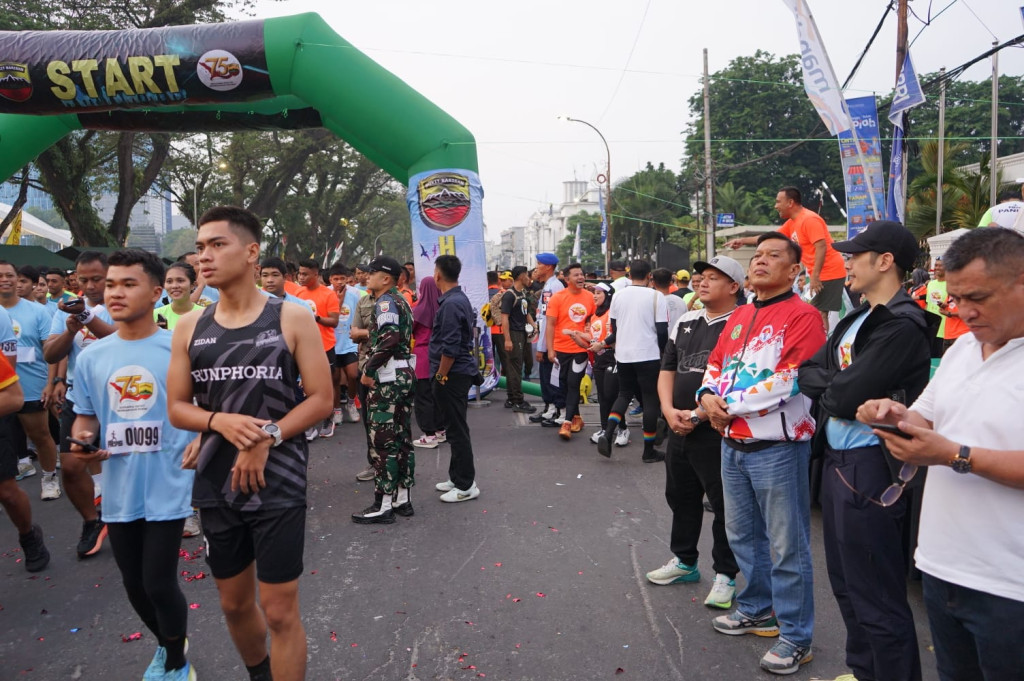 Pemko Medan Dukung Fun Run 5K dalam Rangka Hut 75 Kodam I/BB