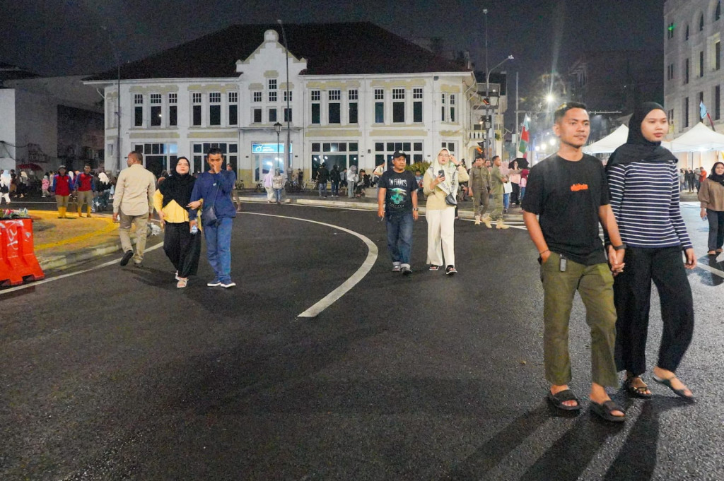 Car Free Night, Waktu Bagai Berhenti di Kawasan Kota Lama