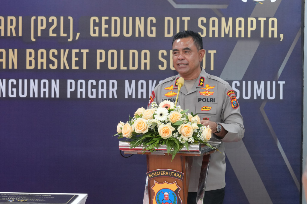 Diresmikan Kapolda, Polda Sumut Tambah 4 Fasilitas