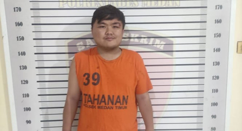 Maling Handphone Keluarga Pasien di RS Murni Teguh Ditangkap