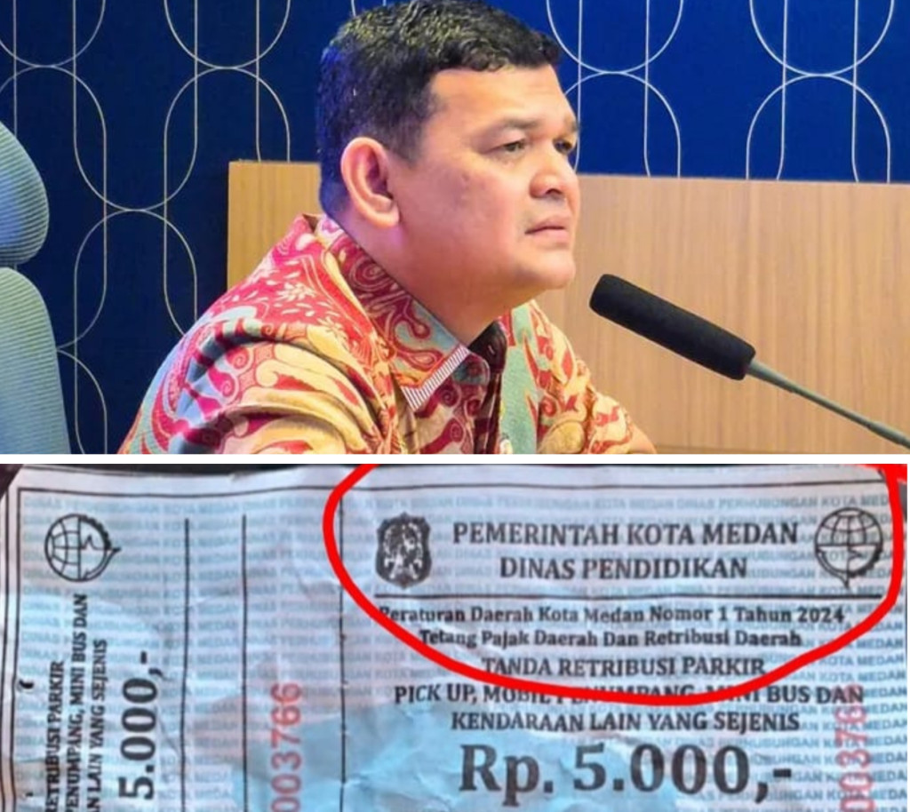 Reaksi Cepat Dishub Medan: Karcis Parkir Kop Dinas Pendidikan Beredar di Medsos Tidak Benar