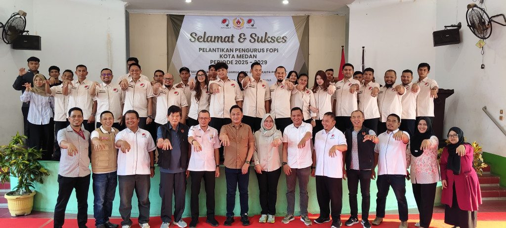 Fariz Rizqy Ananda Pimpin FOPI Medan, Tantangan Awal Porprov Sumut 2026