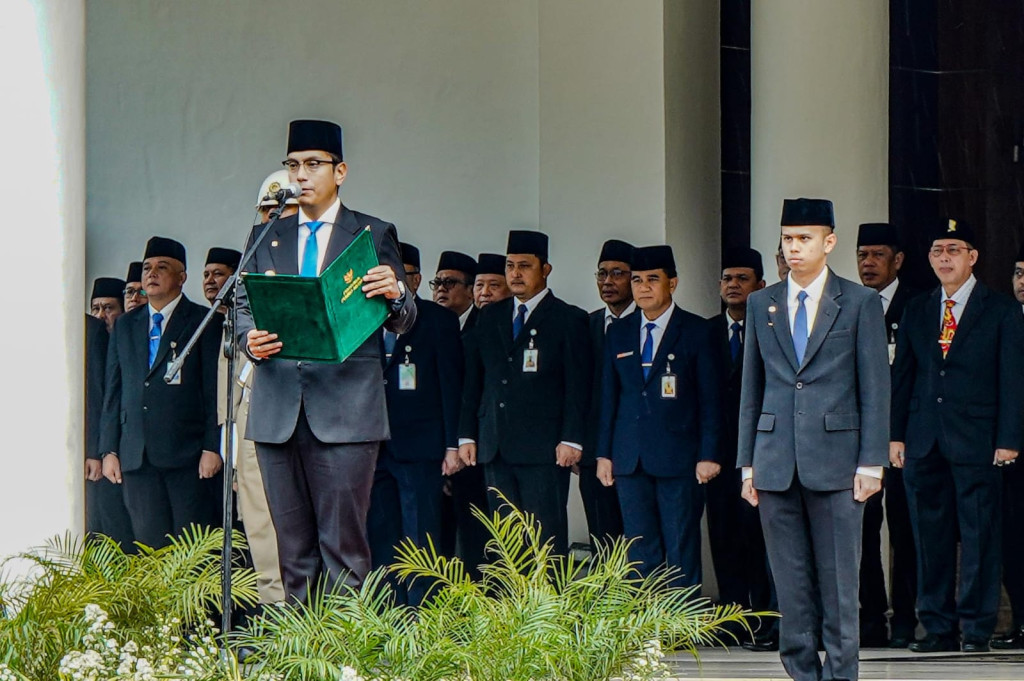 Pertama Kali Rico Waas Pimpin Upacara Hari Kesaktian Pancasila 2025