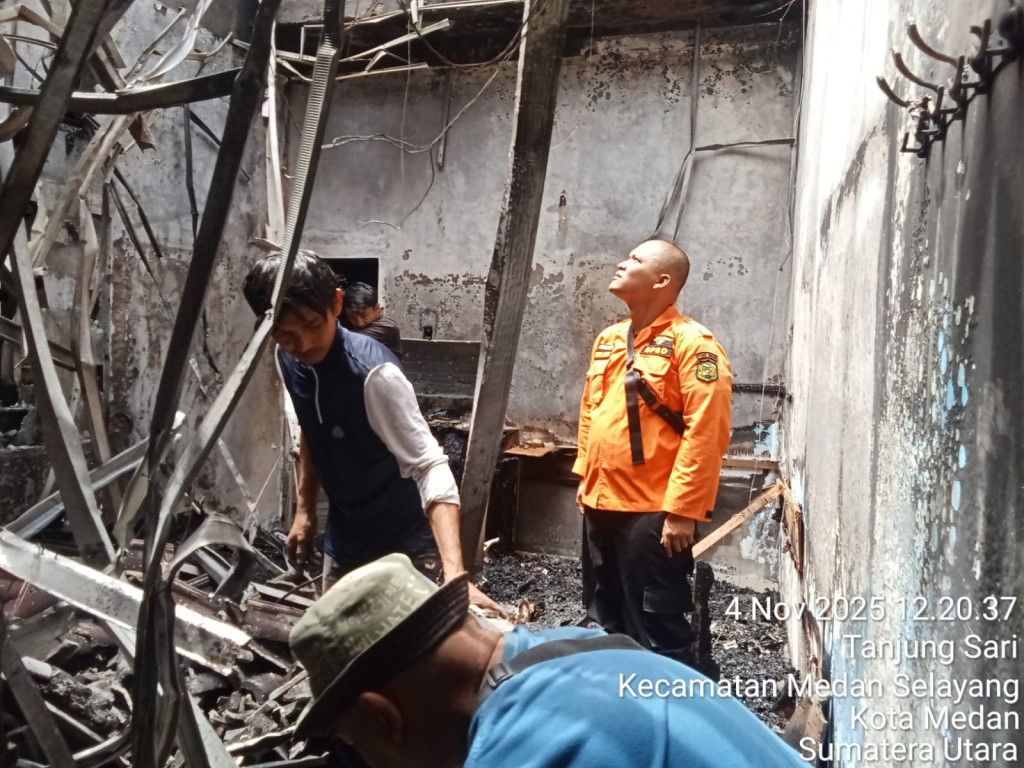 Besok Sidang Tuntutan, Rumah Ketua Majelis Hakim Kasus Korupsi Jalan di Sumut Terbakar