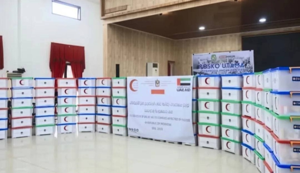Bantuan dari Uni Emirat Arab untuk Korban Banjir di Medan Disalurkan MDMC