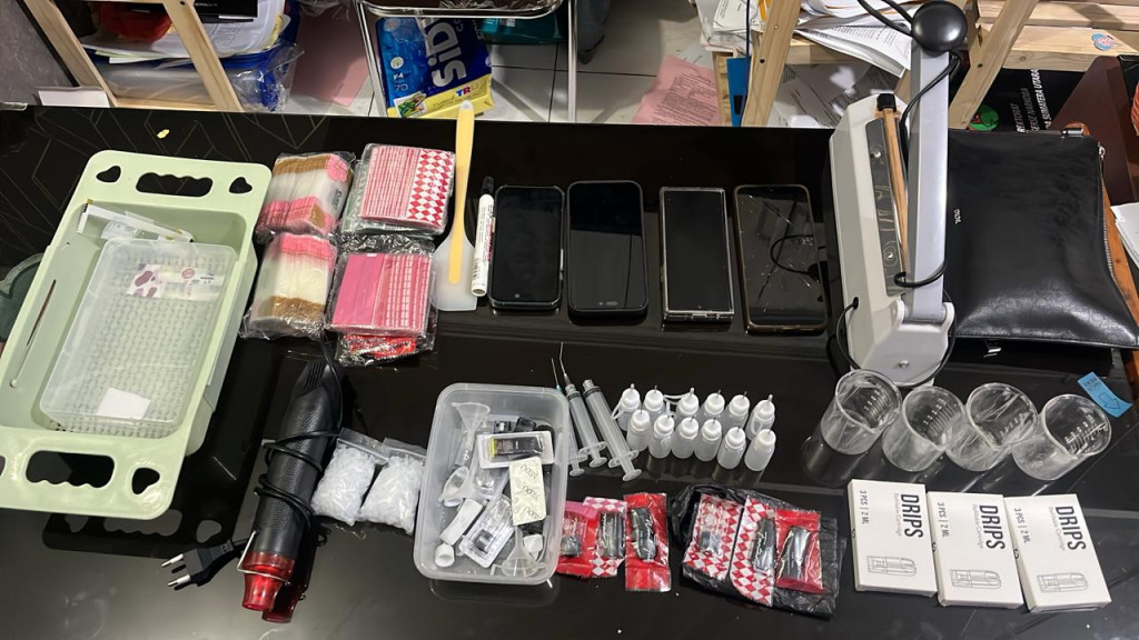 Jaringan Liquid Vape Narkotika di Medan Dibekuk, Diproduksi di Apartemen dan Perumahan Mewah