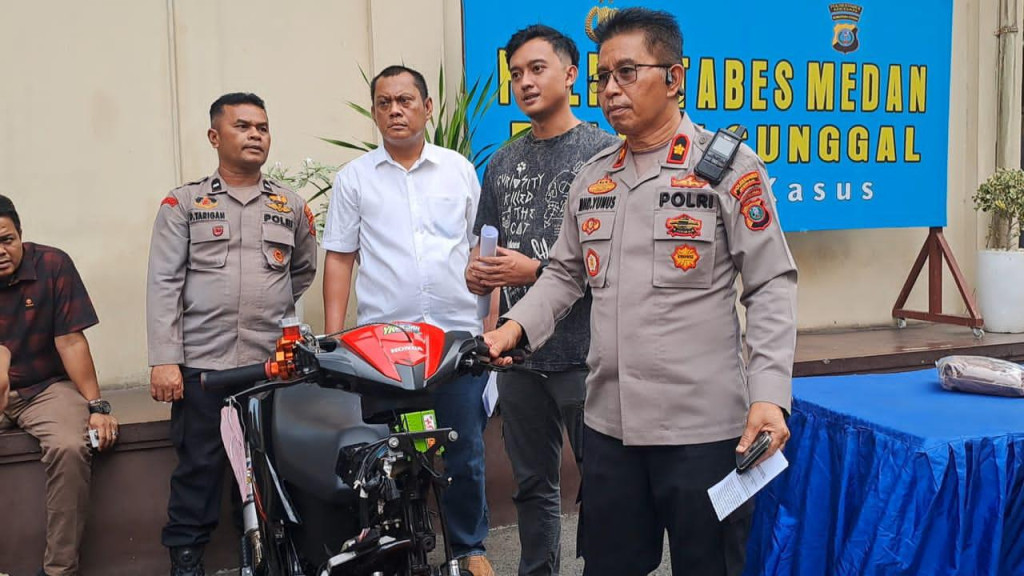 Beraksi 23 Kali di 3 Kecamatan, Duo Maling Motor Terkapar Ditembak Polsek Sunggal