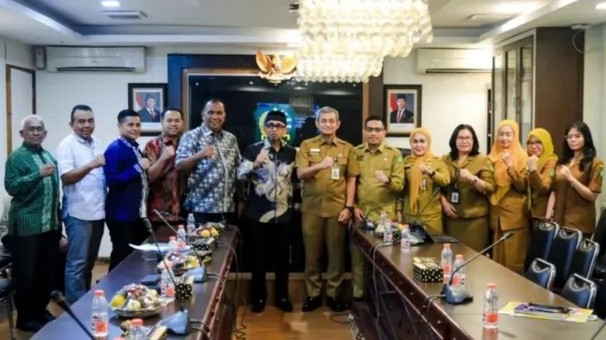 Matangkan Pra Raker dan Raker Komwil I Apeksi 2026, Pemko Banda Aceh Kunjungi Kota Medan