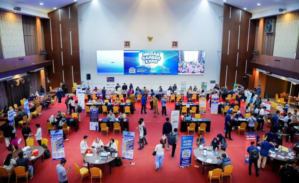 Medan Career Expo 2026 Dimulai, 124 Perusahaan Tawarkan 5.515 Loker
