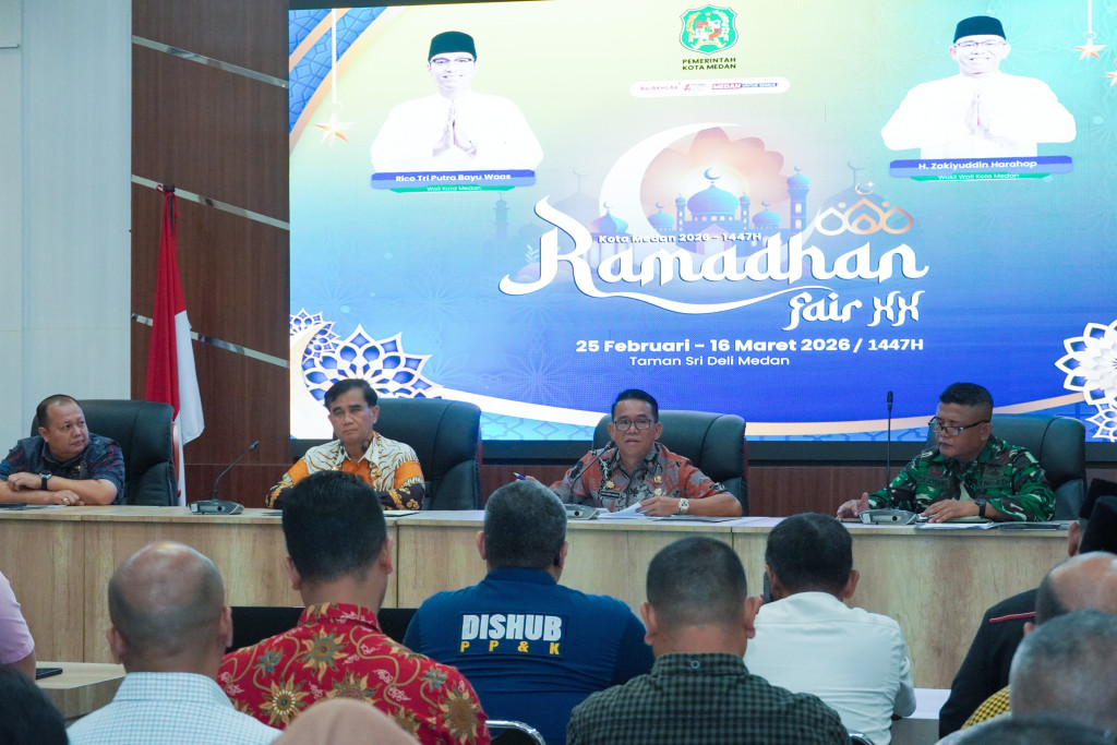 Pemko Medan Gelar Ramadhan Fair dan Harmoni Imlek, Zakiyuddin: Harus Berdampak Nyata bagi Masyarakat