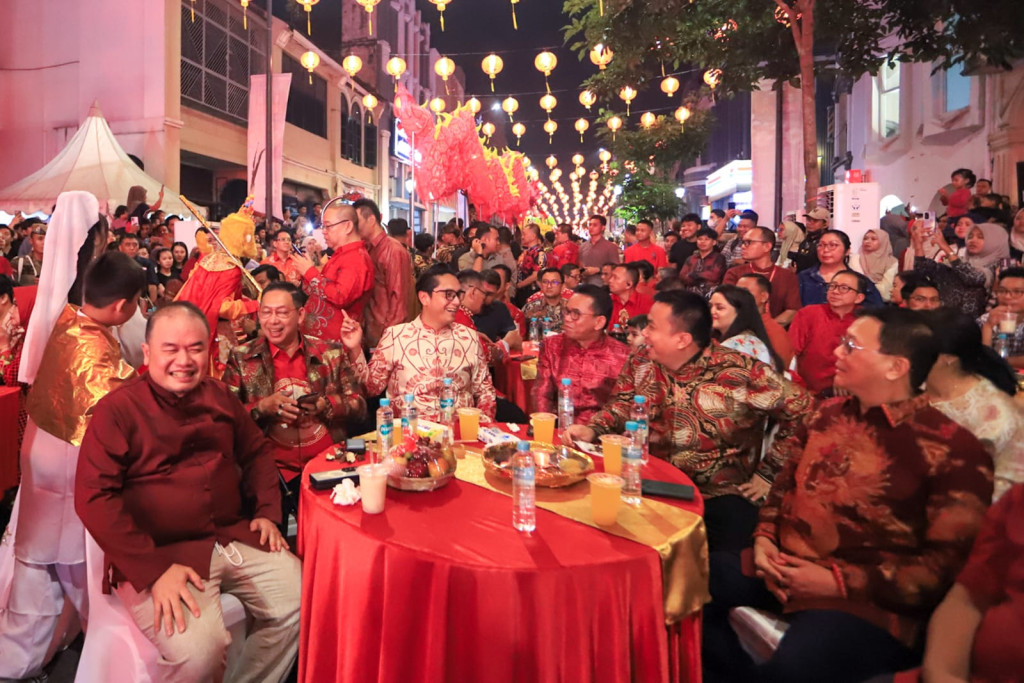 Kemeriahan Harmoni Imlek Medan, Rico Waas: Hidup dalam Keberagaman - Inilah Kekuatan Kita