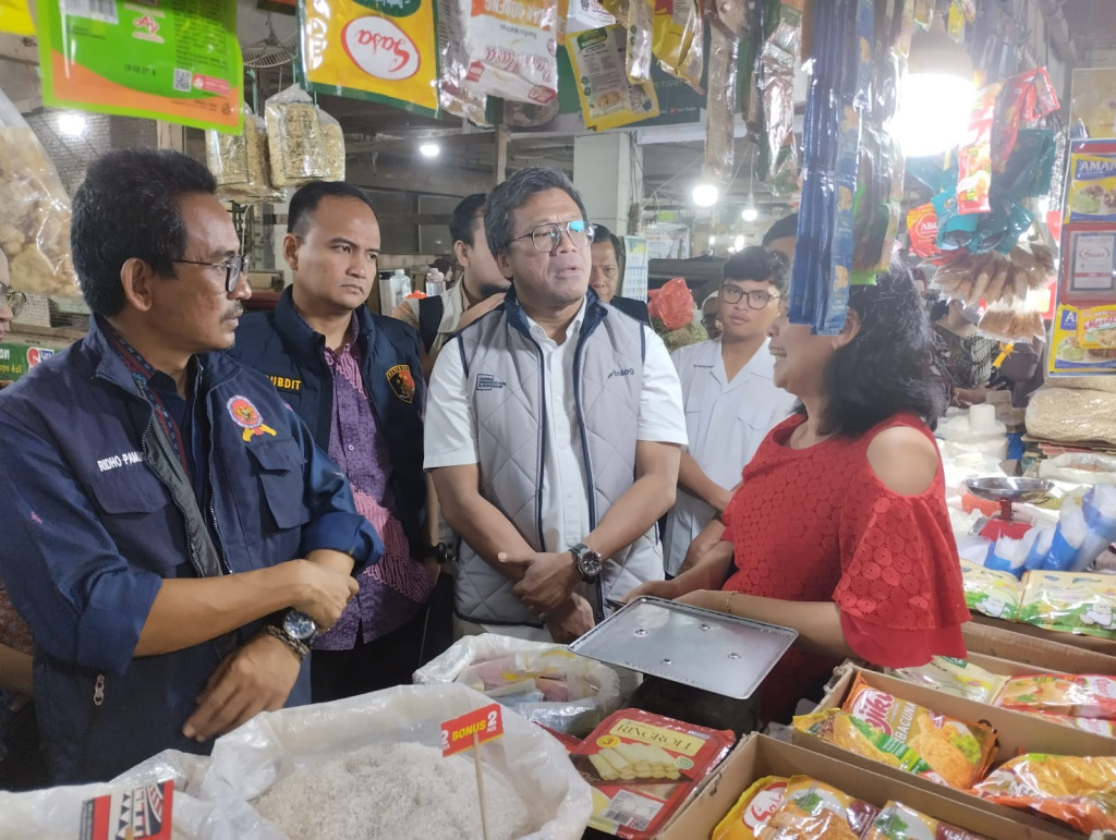 Satgas Pangan Polda Sumut Sidak Pasar Petisah, Pastikan Harga Bapokting Terkendali Jelang Lebaran