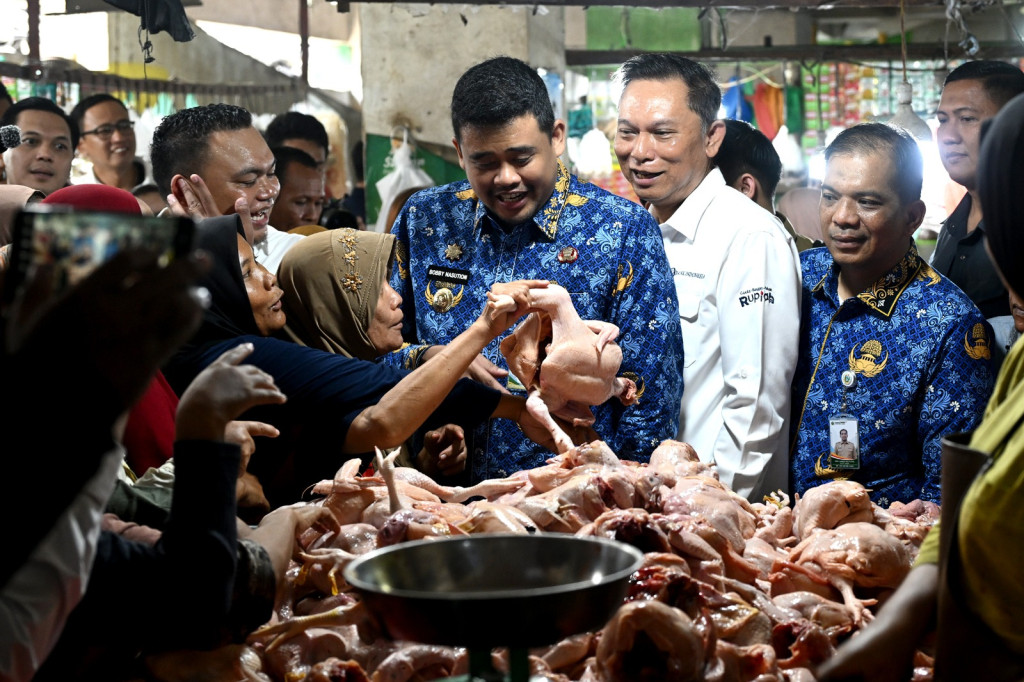 Bobby Nasution Pastikan Stok Bahan Pokok Aman - Harga Stabil Jelang Lebaran