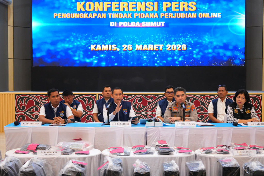 Beroperasi di Apartemen di Medan, Judi Online Jaringan Kamboja Dibongkar - 19 Tersangka Ditangkap
