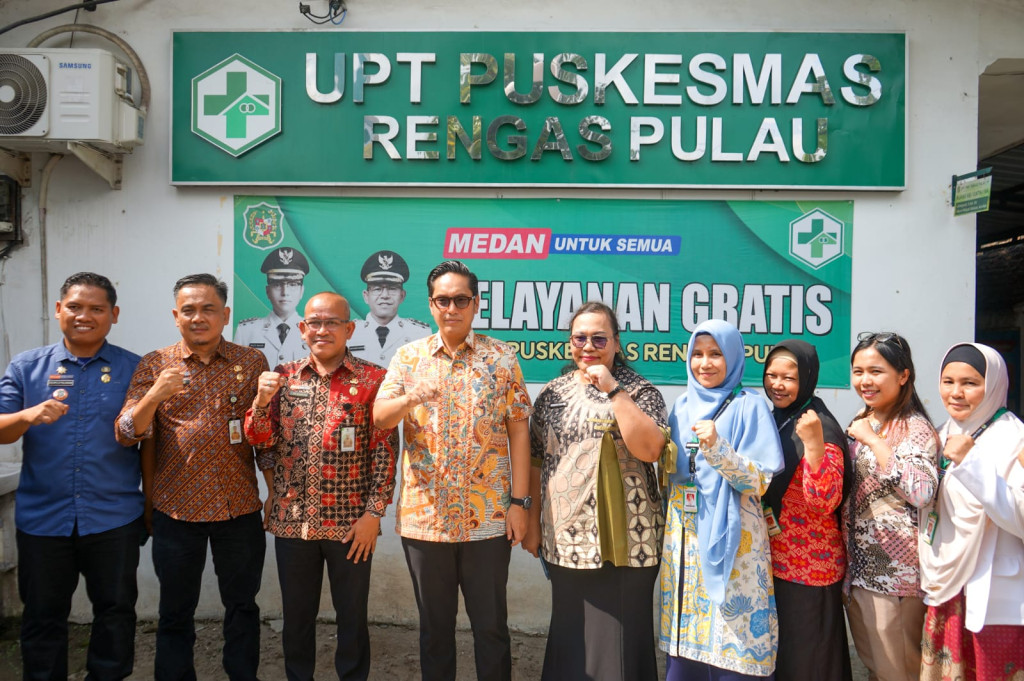 Pemko Medan Revitalisasi 28 Puskesmas - 3 Dibangun Ulang, Rico Waas: Pelayanan Harus Maksimal