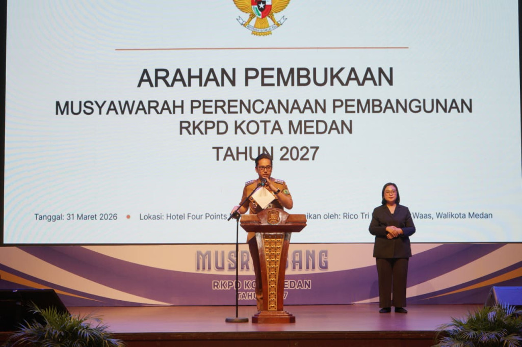 Rico Waas Optimis Medan Mampu Bertransformasi Menjadi Simbol Kemajuan Nasional