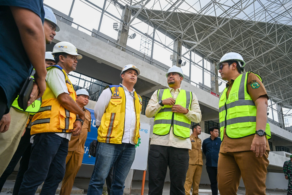 Stadion Teladan Ditarget Kelar Mei 2026, Bobby Nasution Minta 3 Shift Pengerjaan