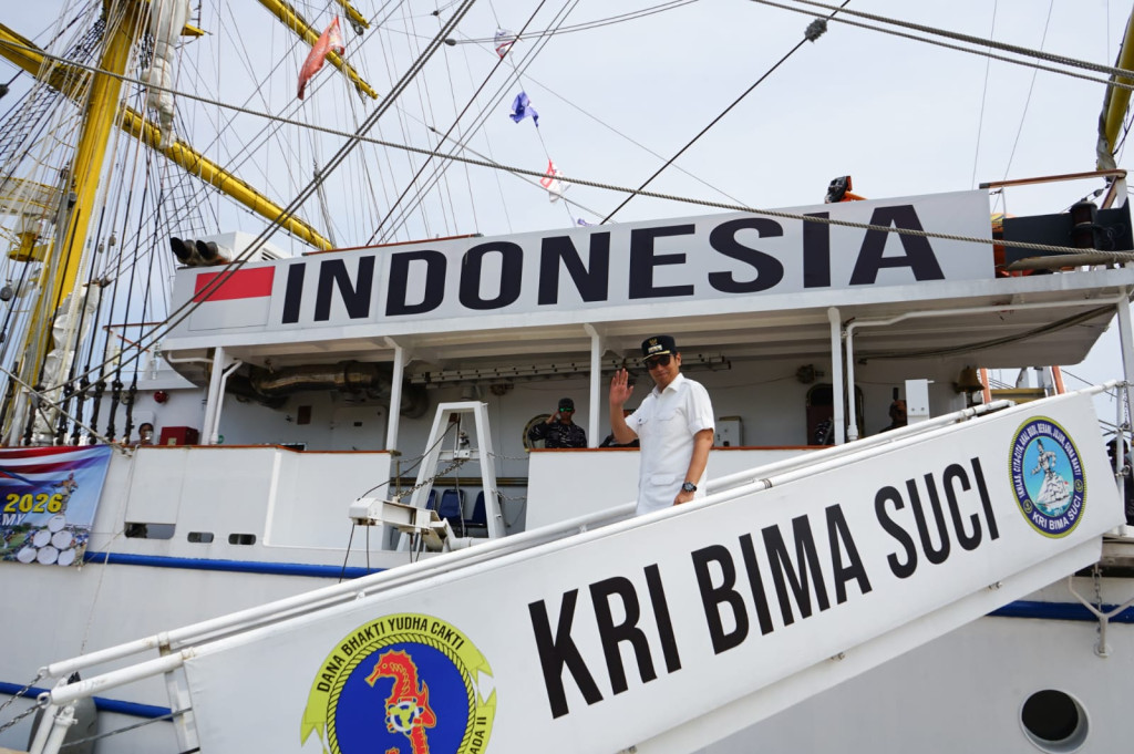 KRI Bima Suci Tiba di Belawan, Rico Waas: Kehormatan Besar Bagi Kami