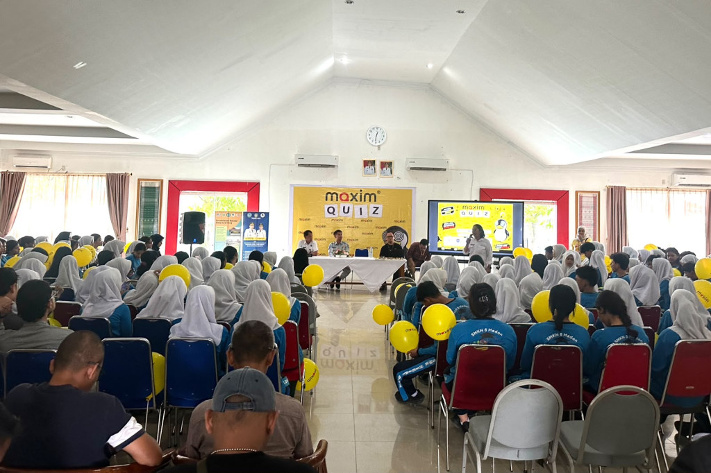 Tingkatkan Kompetensi Pelajar, Maxim Gelar Kompetisi Cerdas Cermat di Medan