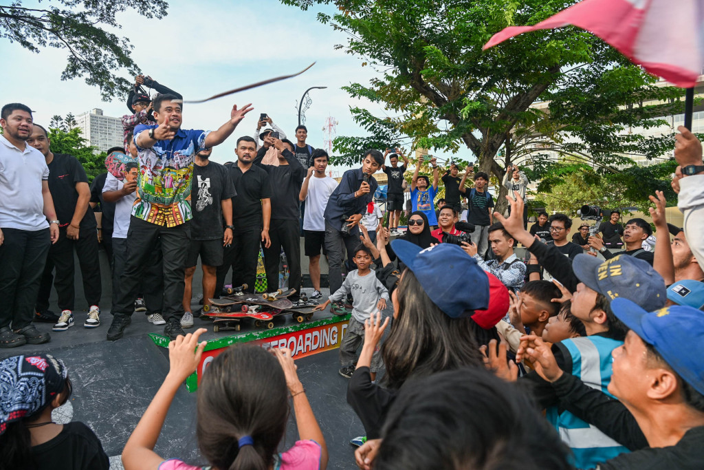 Ratusan Skater Tampil di Go Skateboarding Day, Bobby Nasution Dorong Kejuaraan dan Pastikan Tambah Skatepark