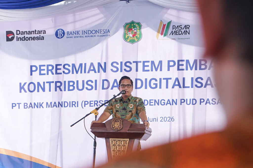 Resmikan Digitalisasi Pasar Petisah, Rico Waas  Dorong Wujudkan Lebih Modern Transparan dan Bebas Kebocoran Anggaran