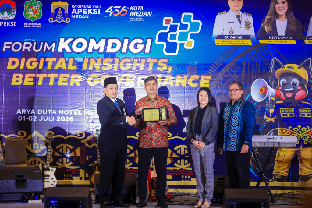 Sinergi Strategis dan Efisiensi SPBE di Forum Komdigi APEKSI 2026, Kemenkomdigi Dorong Pemerintah Percepatan Digital