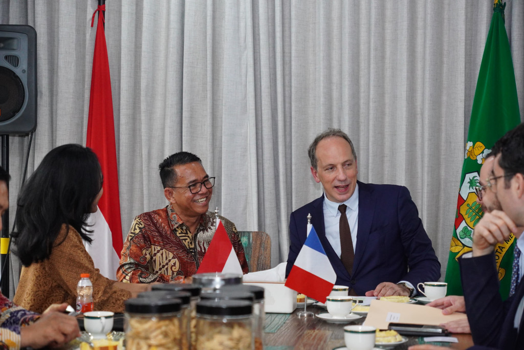 Terima Kunjungan Dubes Prancis, Wakil Wali Kota Dorong Kerjasama Pendidikan hingga Industri Kreatif