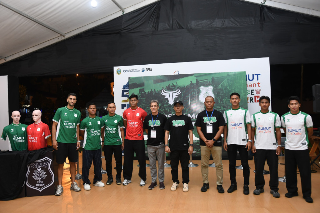 PSMS Resmi Perkenalkan Jersey Piala Presiden Elite 2026, Satu-satunya Tim Liga 2