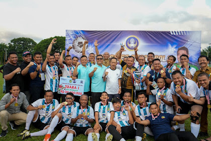 Turnamen Sepak Bola Korpri Tahun 2024 Berakhir, Langkat Boyong Piala Bobby Nasution