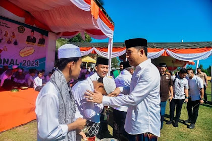 Upacara Hari Santri, Pj Bupati Batu Bara : Peran Penting Santri dalam Kemerdakaan Indonesia Melalui Jihad Fisabilillah