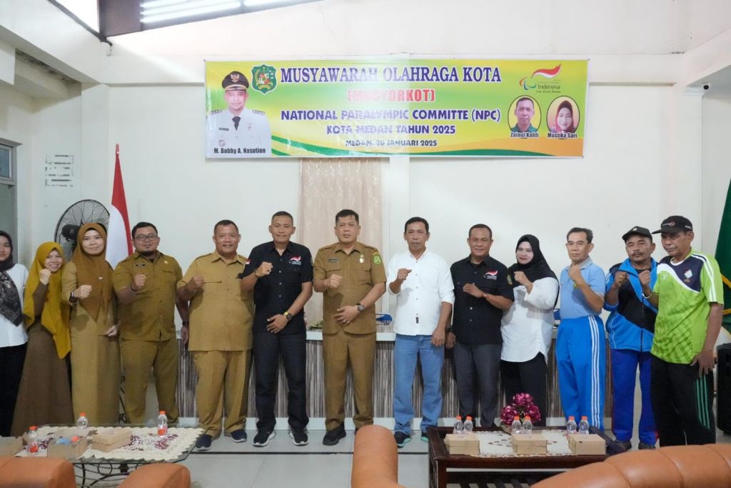 Pemko Apresiasi NPC Medan Bina Atlet Disabilitas Raih Prestasi