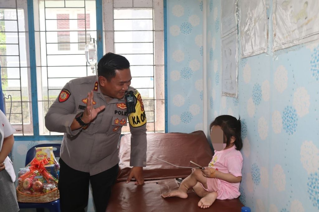 Polres Nias Selatan Tahan Tersangka Pelaku Penganiayaan Bocah Perempuan Berusia 10 Tahun