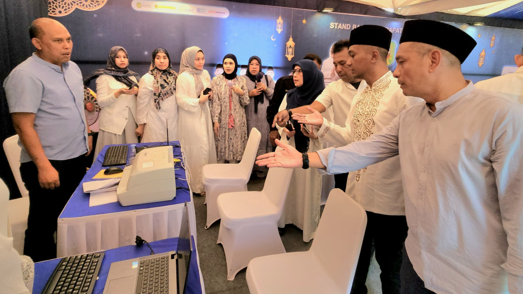 Buka Stand Pojok PBB di MTQ ke-58 Kota Medan, Bapenda Bantu WP Bayar Kewajiban