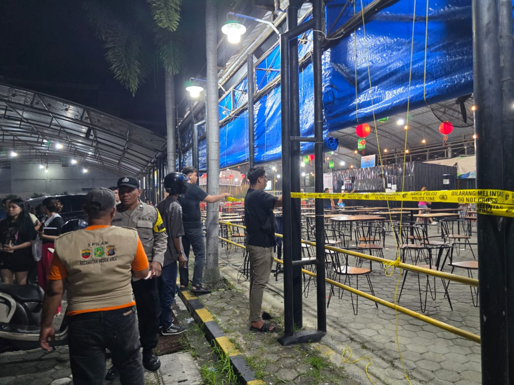 Polda Sumut Grebek Permainan Ketangkasan Ilegal Berhadiah Emas di Yanglim Plaza