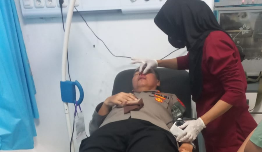 Tawuran Kembali Pecah, Kapolsek Belawan Jadi Korban Lemparan Batu