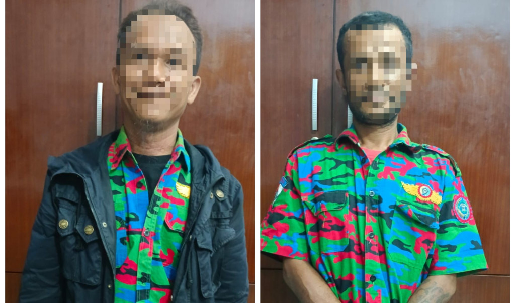 Tim Subsatgas Polda Sumut Amankan Dua Preman Bermodus Ormas