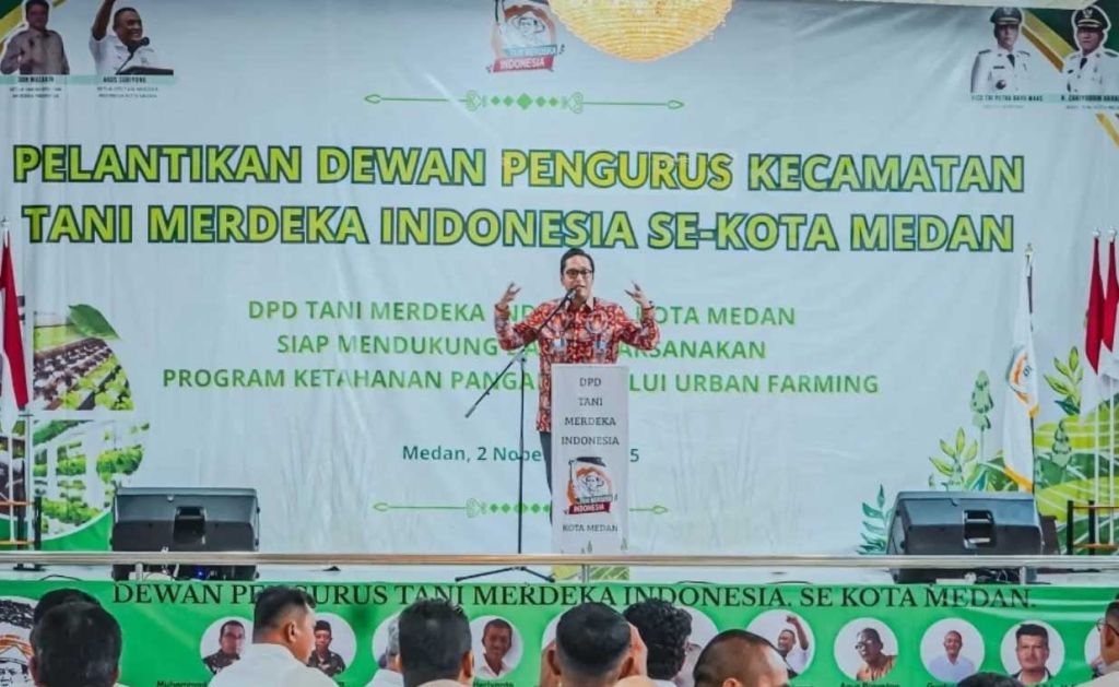 Rico Waas Dorong Kembangkan Pertanian Modern di Perkotaan
