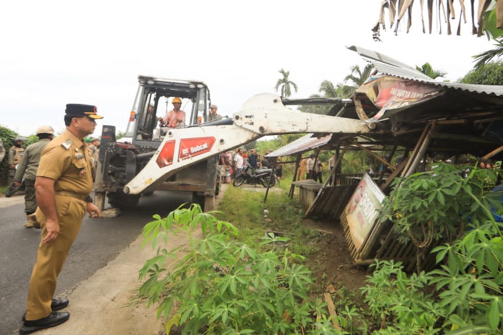 Wujudkan Program Prioritas Nasional, Pemko Medan Tertibkan Aset di Jalan Flamboyan Tuntungan