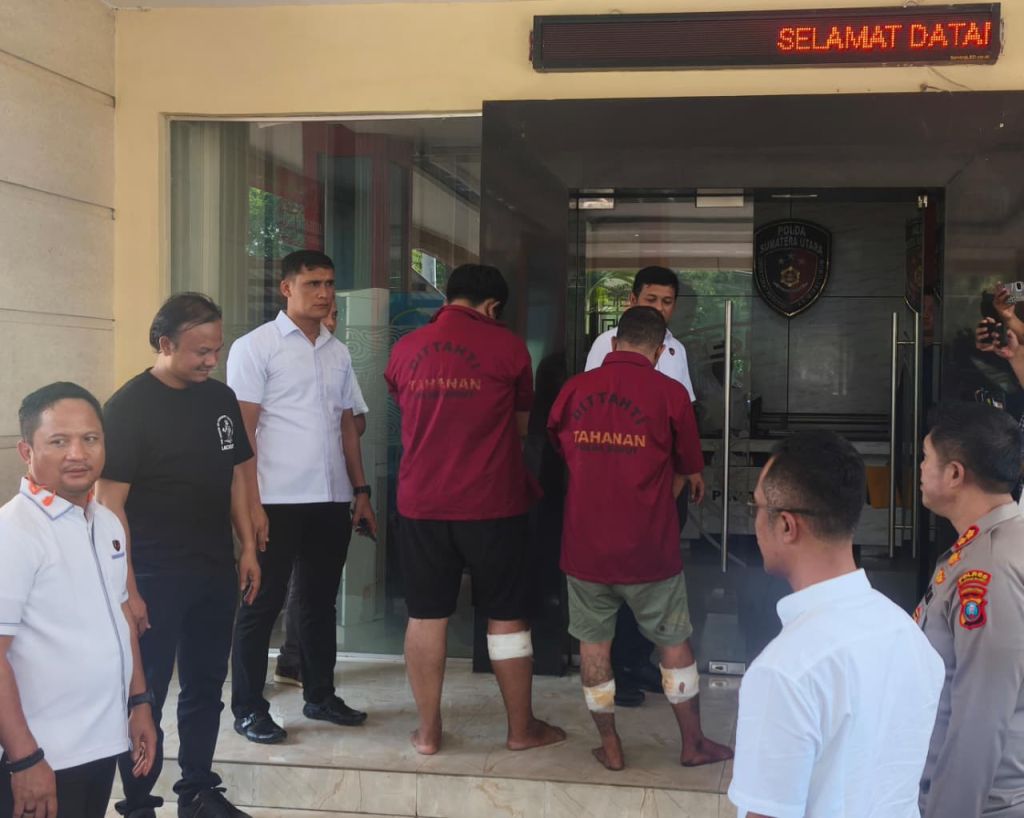 2 Begal Sadis Rampok IRT Usai Antar Anak Sekolah di Medan Ditembak, 1 DPO